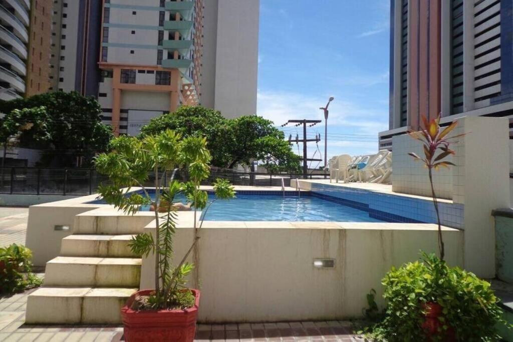Flat Meireles Vista Mar Форталеза Екстериор снимка